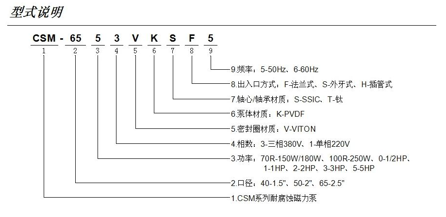 氟塑料磁力泵厂家